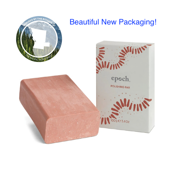 EPOCH® Polishing Bar (soap-free bar used by Native Americans to polish body skin, made in USA, free shipping)