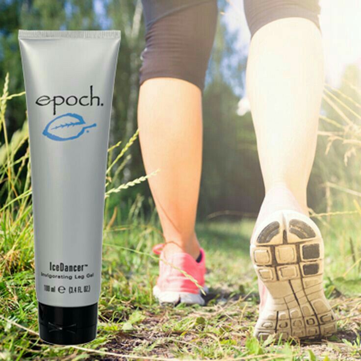 EPOCH® IceDancer® Invigorating Leg Gel (used by Native Americans to soothe tired, achy legs, made in USA, free shipping)