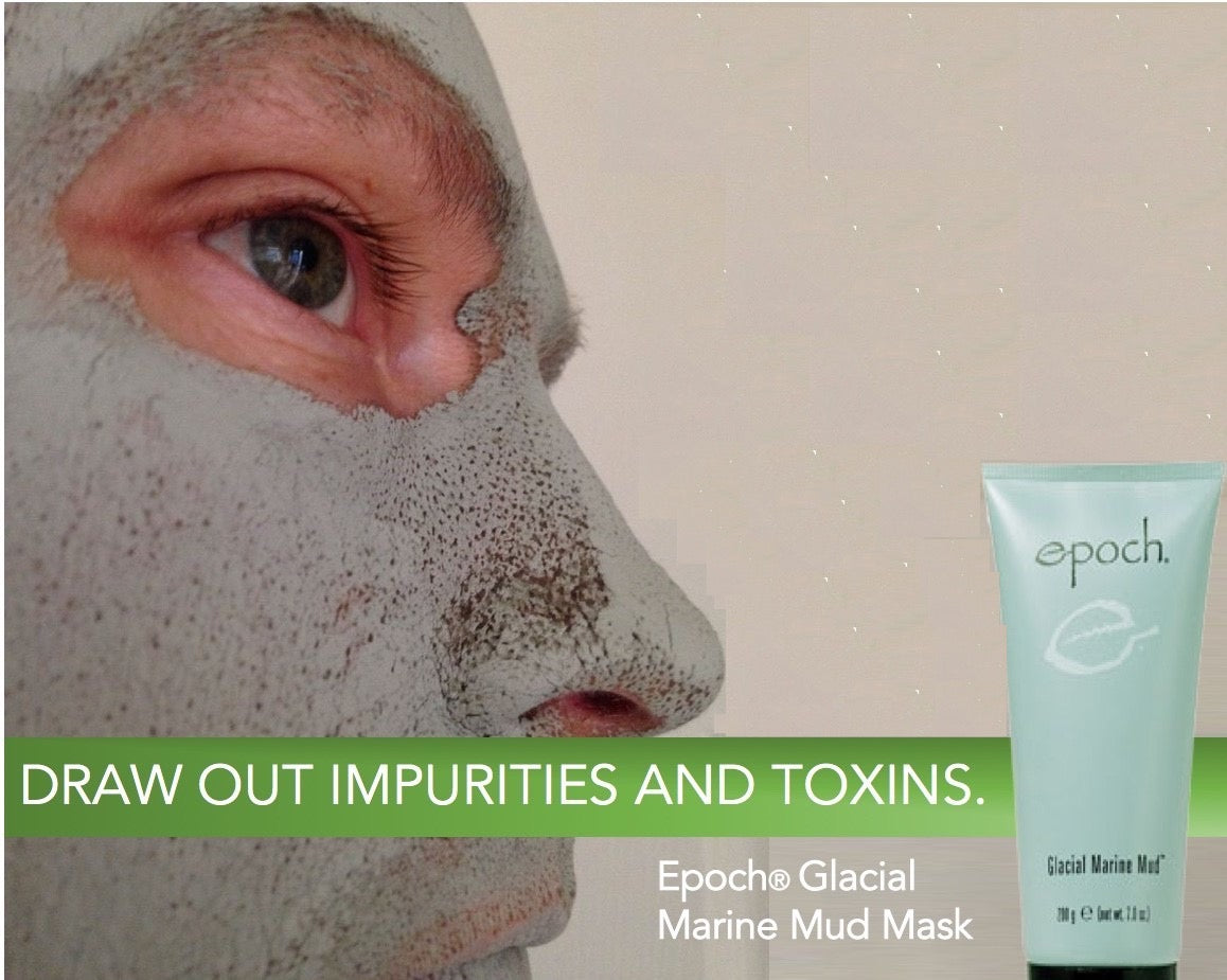 EPOCH® Glacial Marine Mud (discovered by Pacific West indigenous people for its skin benefits, sourced from Canada, free shipping)