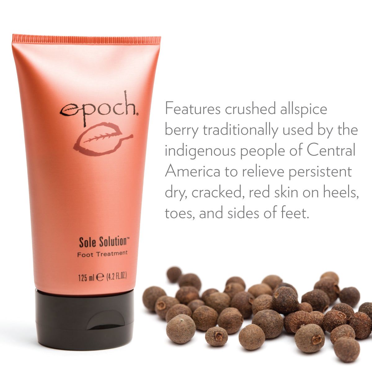 EPOCH® Sole Solution® Foot Treatment (used by indigenous Central Americans to heal cracked feet, made in USA, free shipping)