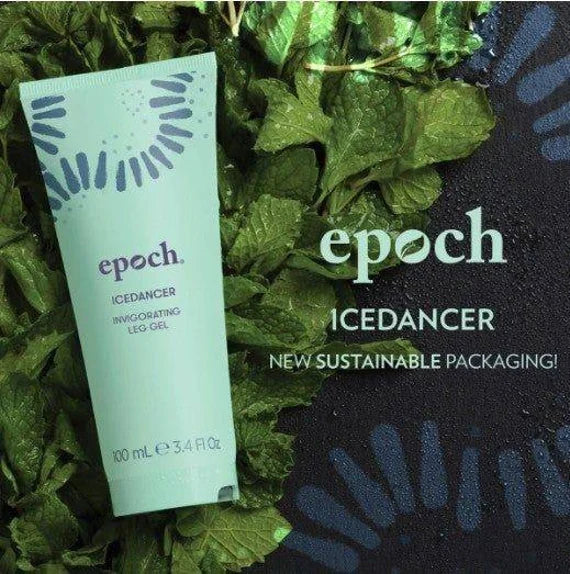 EPOCH® IceDancer® Invigorating Leg Gel (used by Native Americans to soothe tired, achy legs, made in USA, free shipping)
